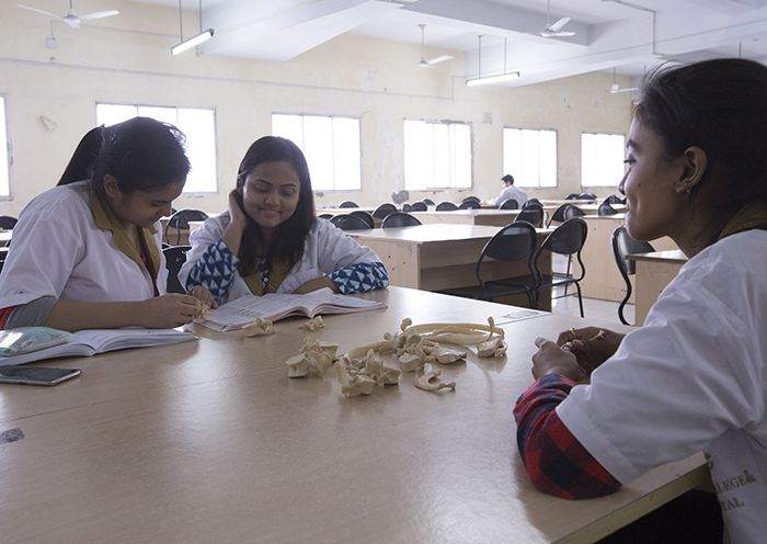 Students at KPC Medical College
