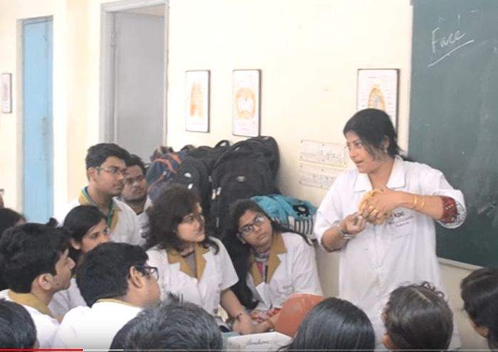 Students at KPC Medical College